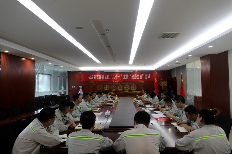 學(xué)習黨史憶初心，政治生日強黨性——富平公司機關(guān)黨支部開(kāi)展主題黨日活動(dòng)