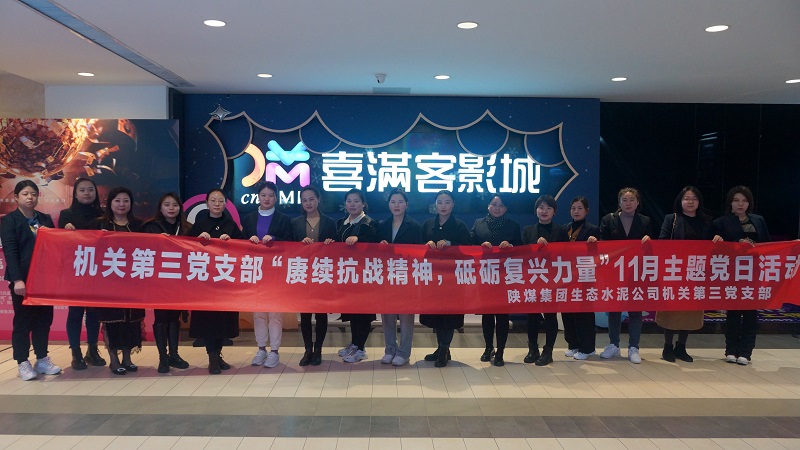 機關(guān)第三黨支部組織開(kāi)展“賡續抗戰精神，砥礪復興力量”紅色觀(guān)影主題黨日活動(dòng)