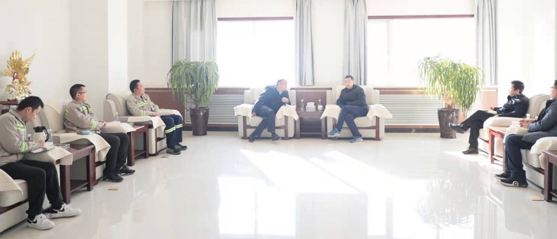 富平縣委常委、紀委書(shū)記雷丁林到富平公司督導檢查疫情工作