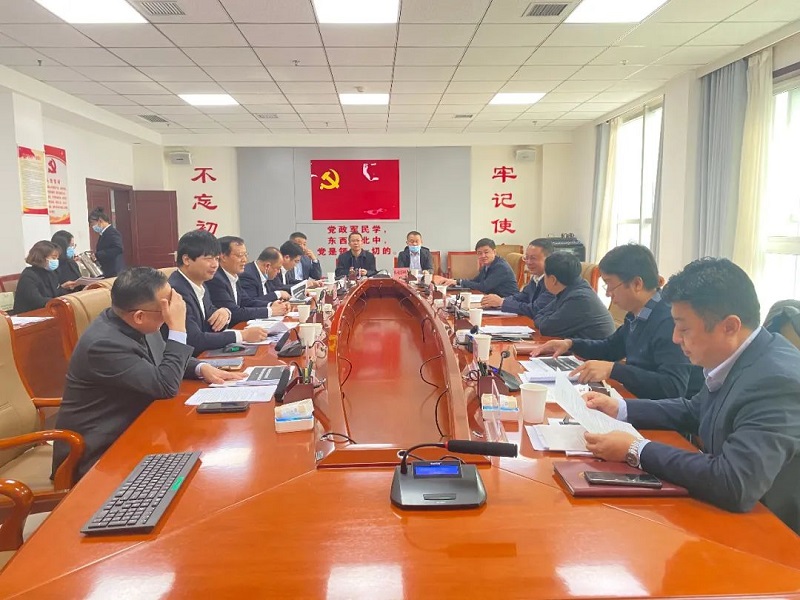 陜西建材科技集團黨委書(shū)記、董事長(cháng)張超暉帶隊赴榆林開(kāi)展綜合固廢利用交流座談