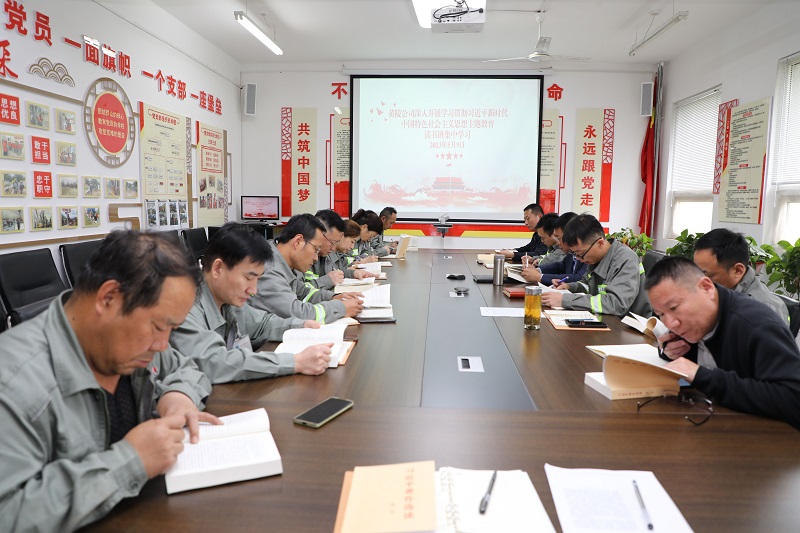 學(xué)深悟透擔使命 踔厲奮發(fā)啟新程——黃陵公司扎實(shí)推進(jìn)主題教育走深走實(shí)