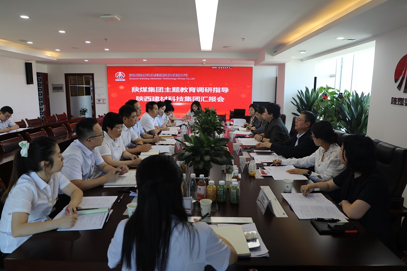陜煤集團黨委委員、總會(huì )計師楊璇一行到陜西建材科技公司開(kāi)展主題教育調研