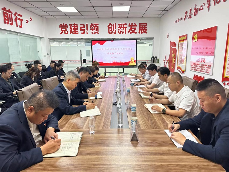 強黨性 知敬畏 守底線(xiàn)——物貿公司開(kāi)展二季度警示教育會(huì )
