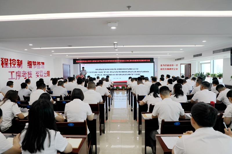 陜西建材科技公司：抓住“核心關(guān)鍵” 高標準高質(zhì)量推動(dòng)主題教育走深走實(shí)