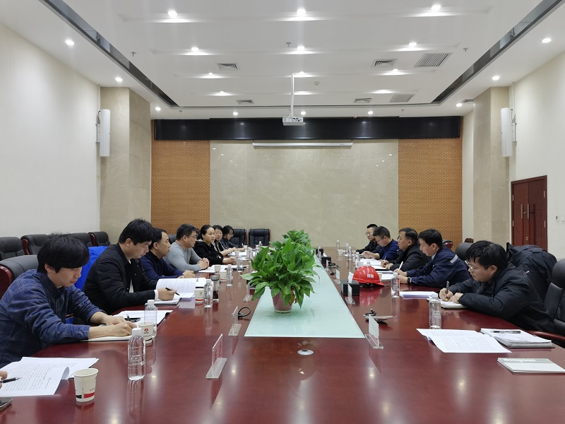 郭正亮、杜永康一行到神木恒穩公司督導檢查工作