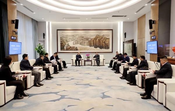 安康市委副書(shū)記、市長(cháng)王浩一行到陜煤集團座談交流