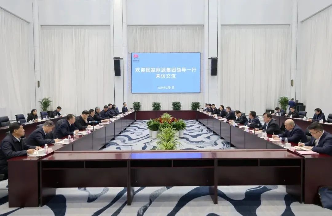 國家能源集團黨組書(shū)記、董事長(cháng)劉國躍一行到陜煤集團座談交流