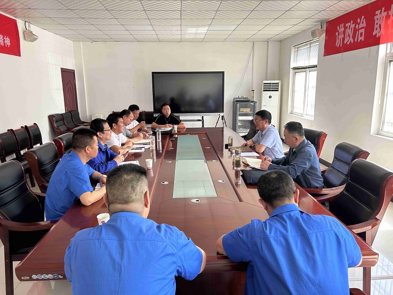 漢中市人大常委會(huì )黨組成員、副主任馮永清到賽柯瑞思公司考察調研