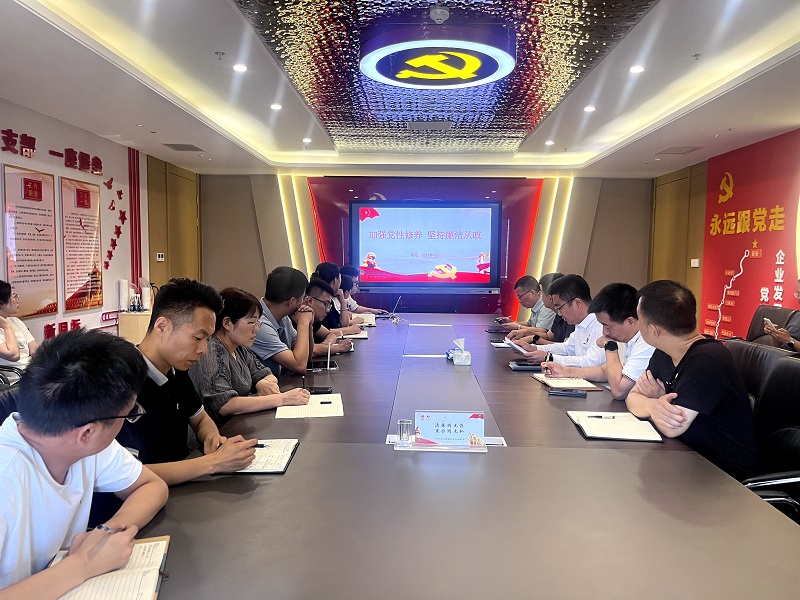 智引公司黨總支開(kāi)展黨紀學(xué)習教育專(zhuān)題黨課